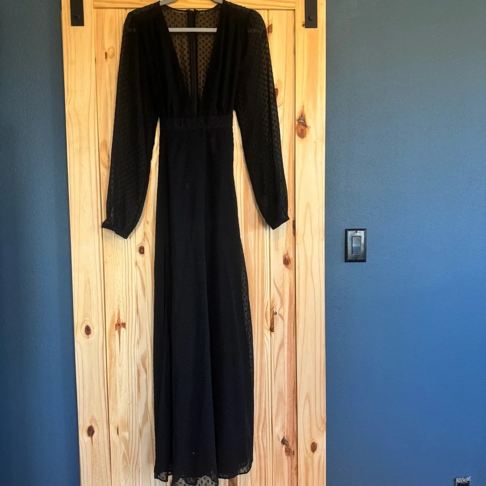 Revolve Privacy Please Stockton Dress Black Size Medium - Picture 11 of 14